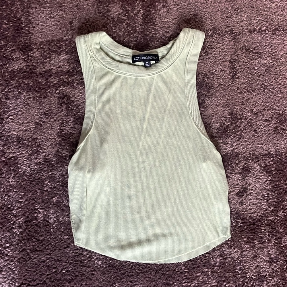 Lime tank top